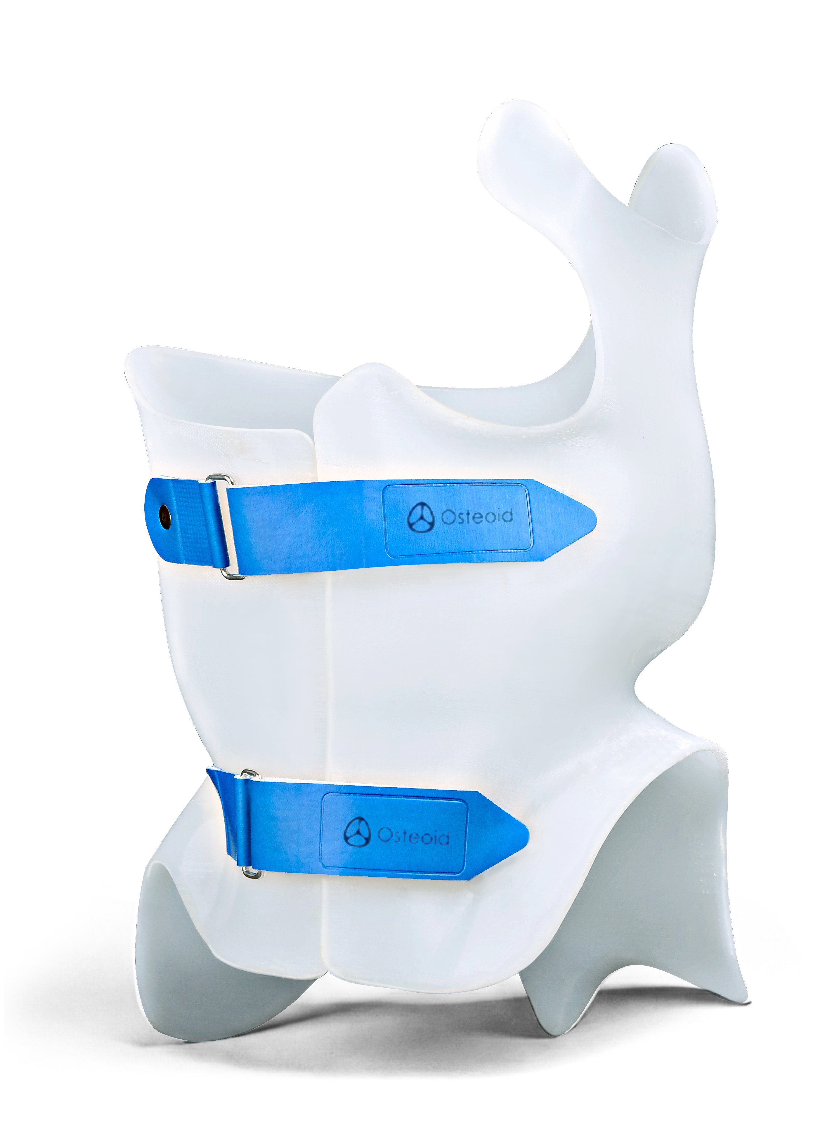 Patient wearing a custom Osteoid brace